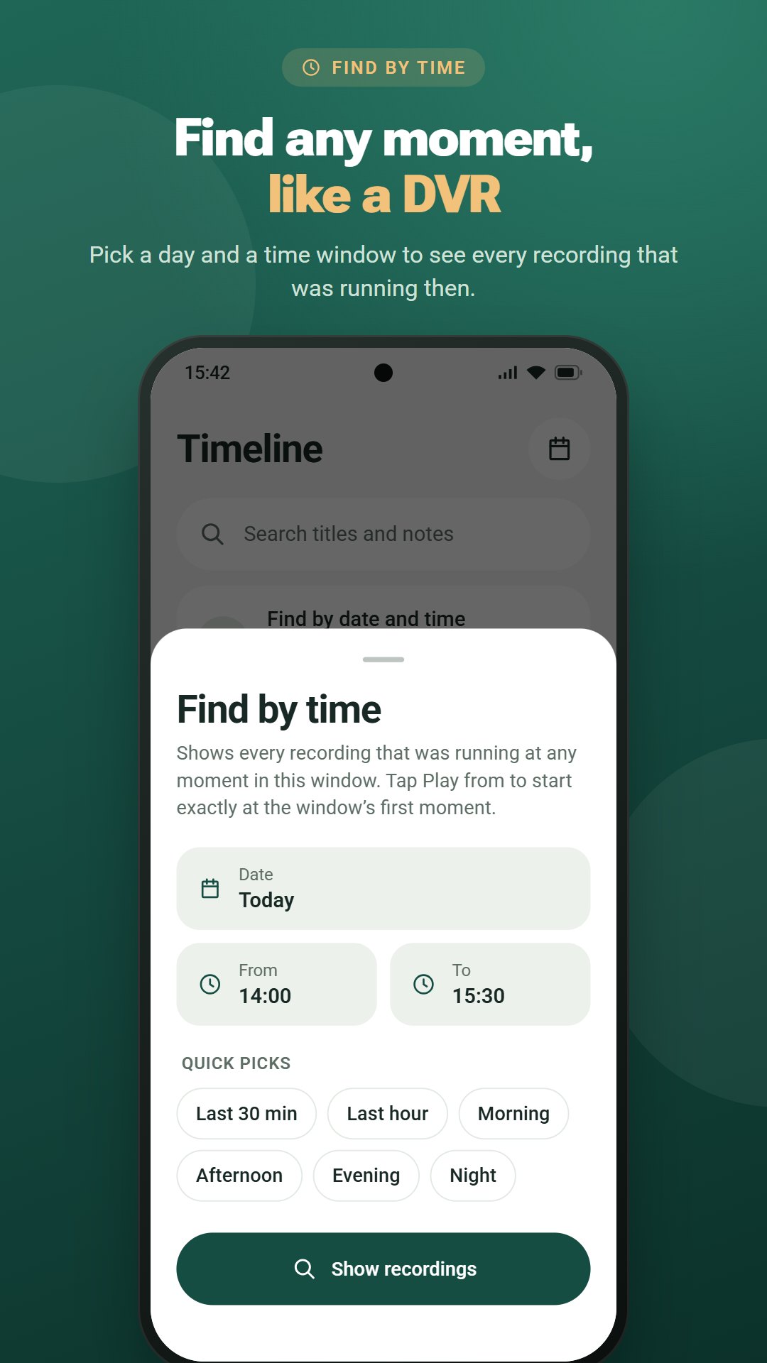 EchoMinute - Voice Recorder screenshot 3