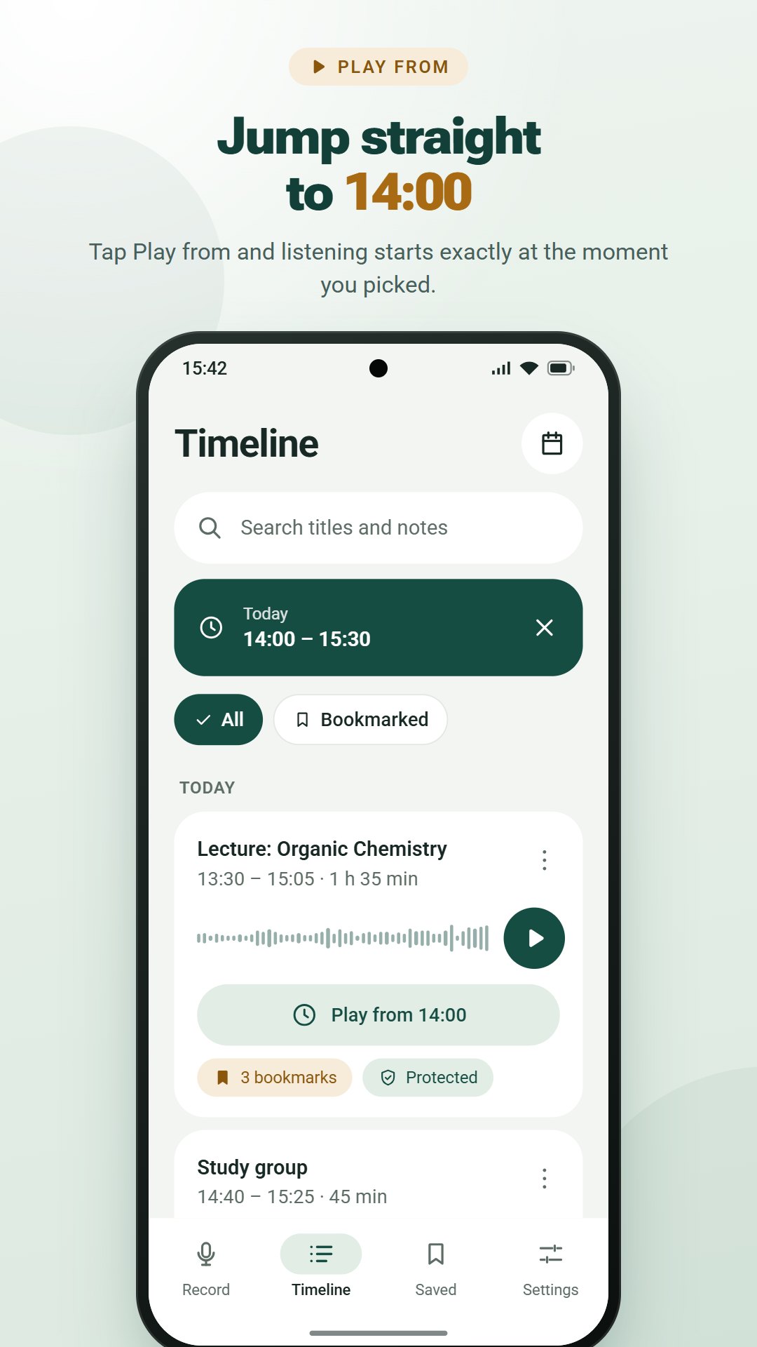 EchoMinute - Voice Recorder screenshot 4