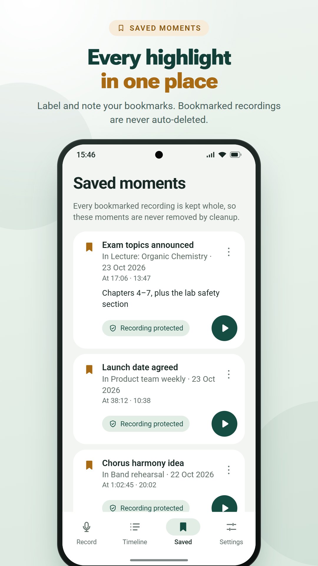 EchoMinute - Voice Recorder screenshot 6