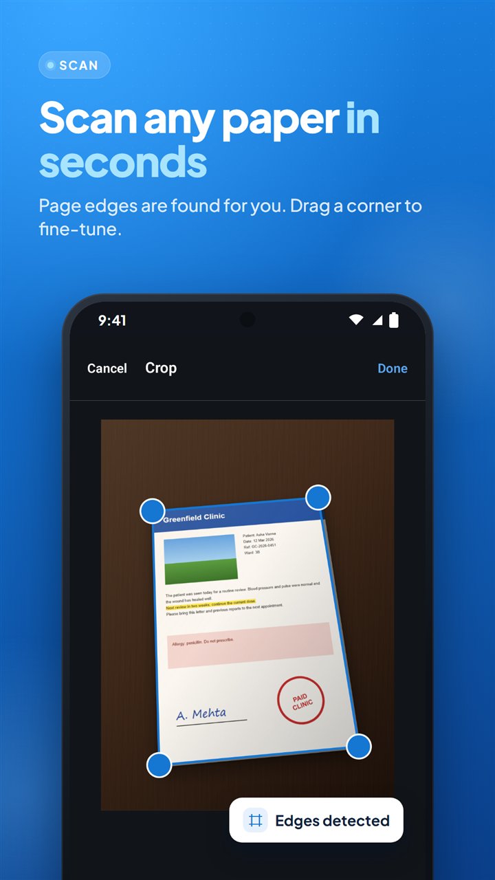 Scanvero: PDF Scanner screenshot 1