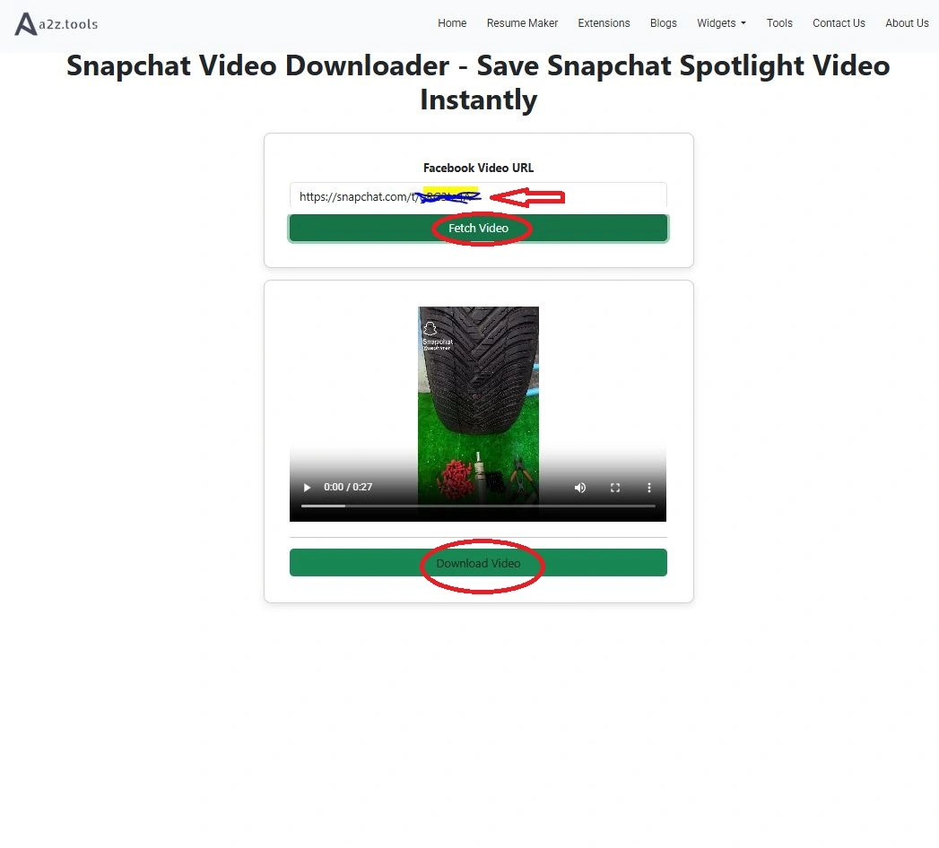 Paste the link