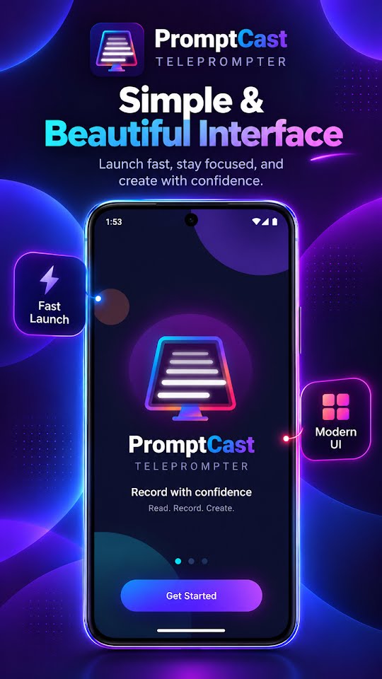 PromptCast - Teleprompter screenshot 5