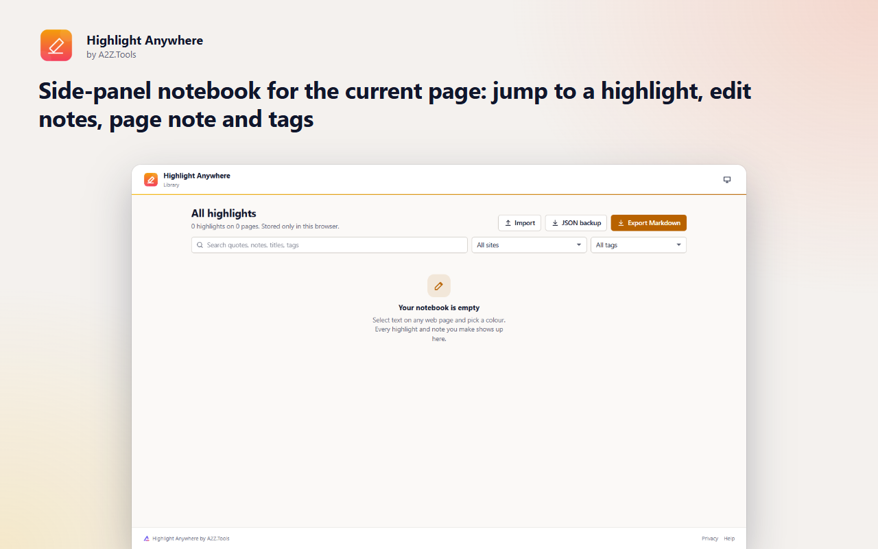 Highlight Anywhere: library